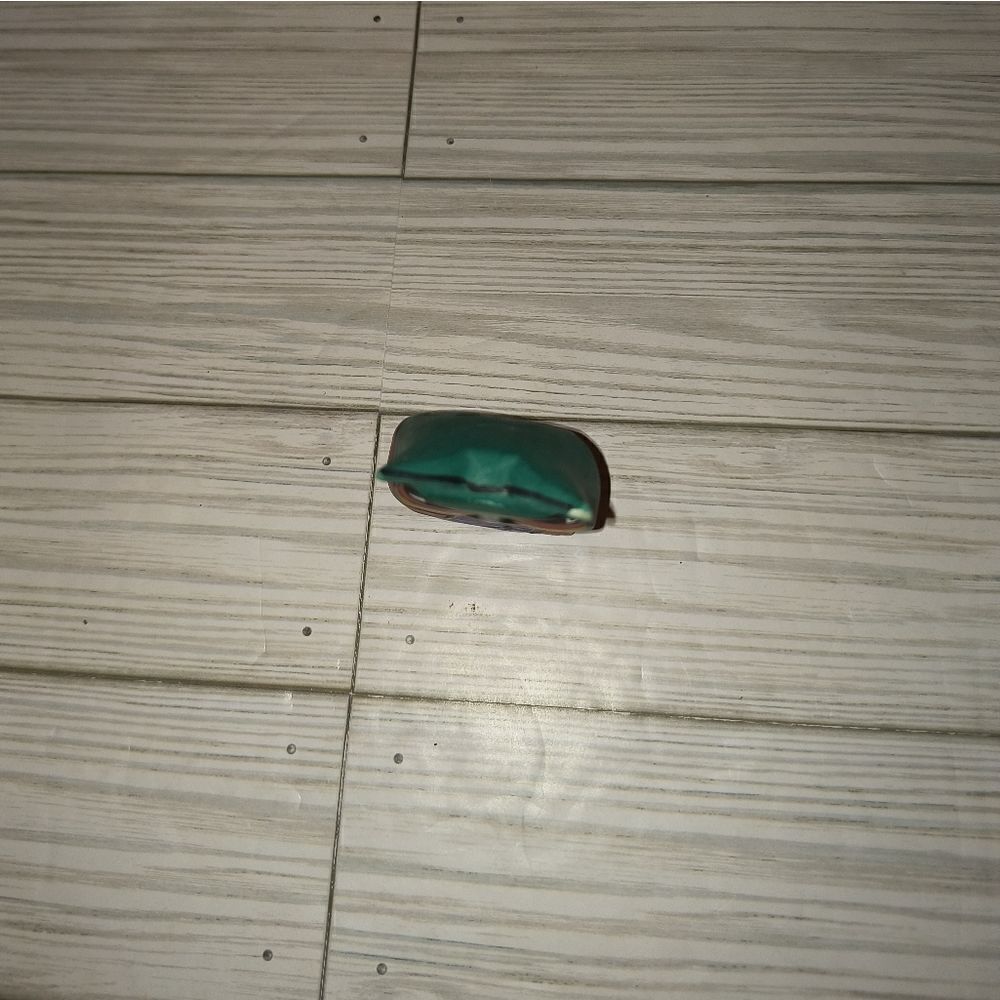 Folk Art Carved Wood Hand Painted Cat Figure Multicolor Decor 3'in Tall - Picture 2 of 8